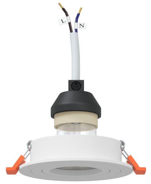 Recessed Spotlights 6 db Kerek GU10 Fehér Ø91 mm