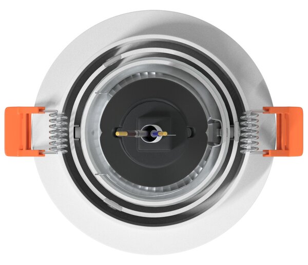 Recessed Spotlights 6 db Kerek GU10 Fehér Ø91 mm