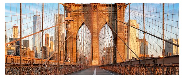 Kép - Brooklyn híd (120x50 cm)