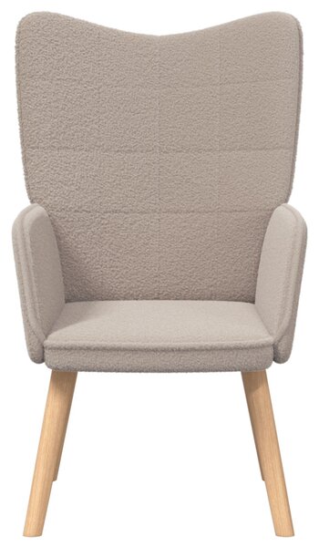 Karosszék Világosszürke 62 x 67 x 95,5 cm Sherpa szövet
