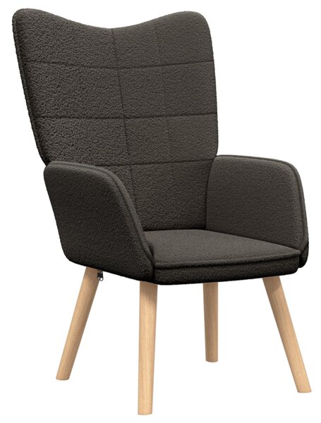 Karosszék Sötétszürke 62 x 67 x 95,5 cm Sherpa szövet