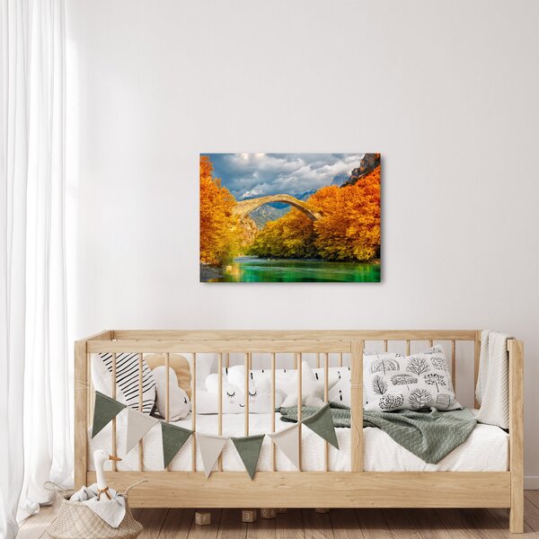 Kép - Konitsa híd (70x50 cm)