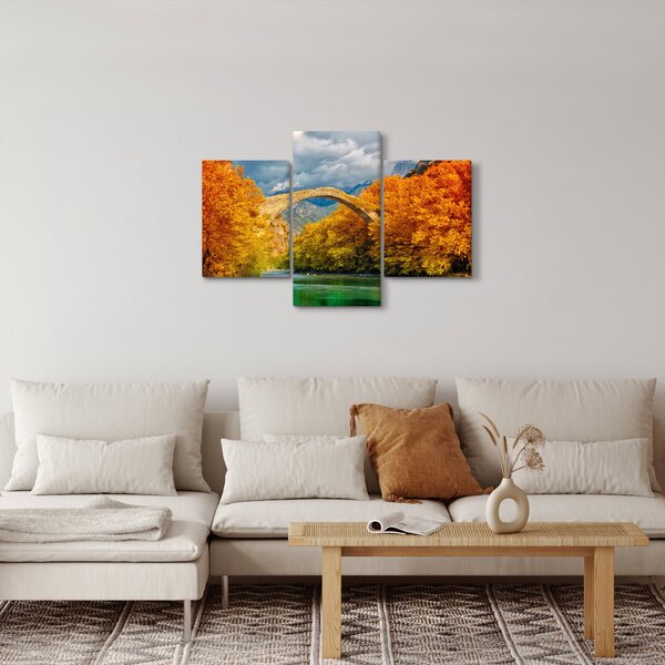 Kép - Konitsa híd (90x60 cm)