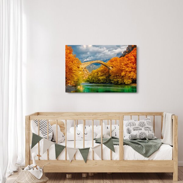 Kép - Konitsa híd (90x60 cm)