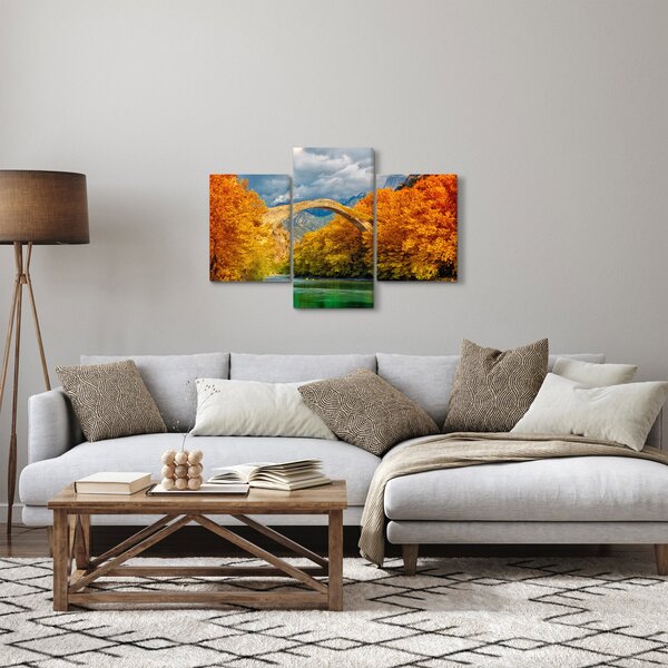 Kép - Konitsa híd (90x60 cm)