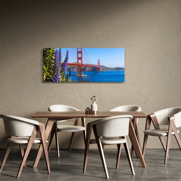 Kép - Golden Gate híd, San Francisco (120x50 cm)
