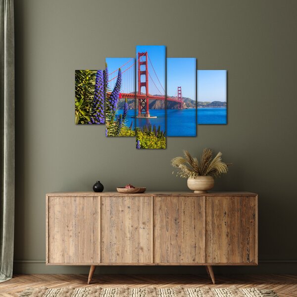Kép - Golden Gate híd, San Francisco (150x105 cm)