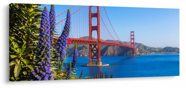 Kép - Golden Gate híd, San Francisco (120x50 cm)