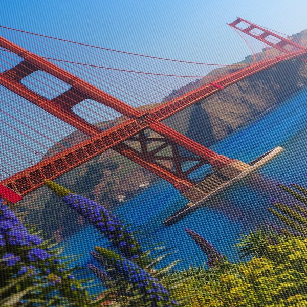 Kép - Golden Gate híd, San Francisco (90x60 cm)
