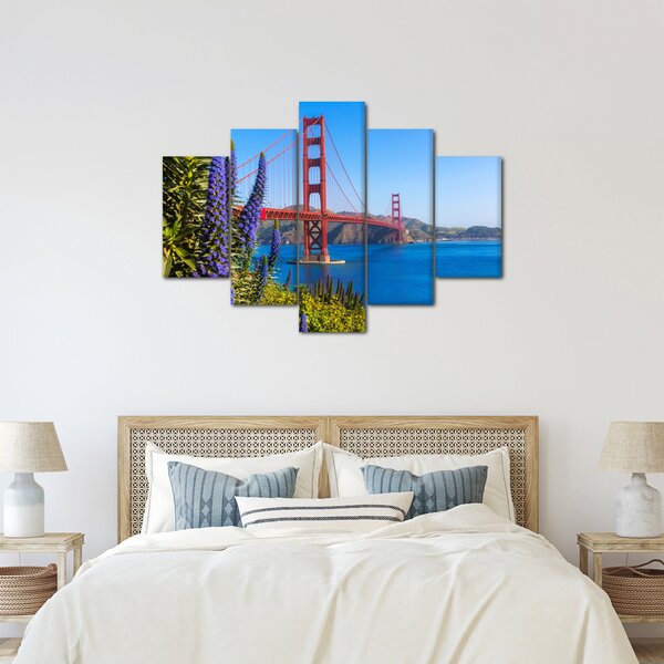 Kép - Golden Gate híd, San Francisco (150x105 cm)
