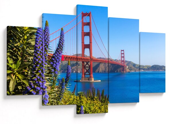 Kép - Golden Gate híd, San Francisco (150x105 cm)