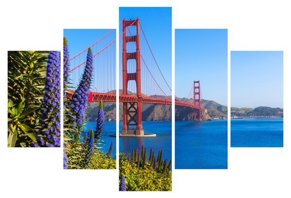 Kép - Golden Gate híd, San Francisco (150x105 cm)