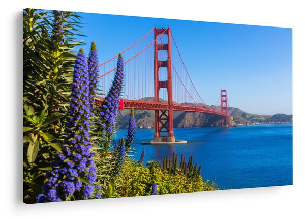 Kép - Golden Gate híd, San Francisco (90x60 cm)