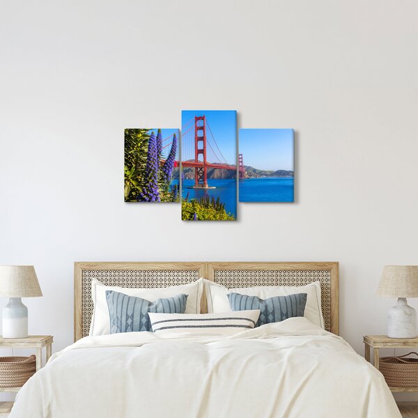 Kép - Golden Gate híd, San Francisco (90x60 cm)