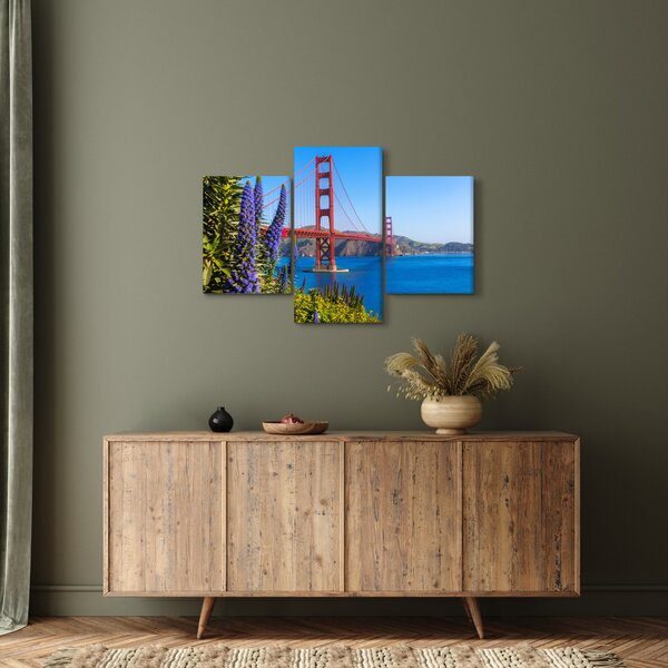 Kép - Golden Gate híd, San Francisco (90x60 cm)