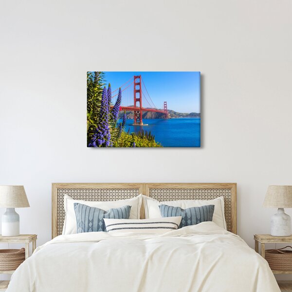 Kép - Golden Gate híd, San Francisco (90x60 cm)