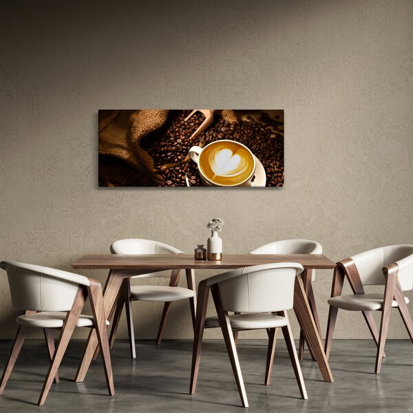 Kép - Egy csésze kávé (120x50 cm)
