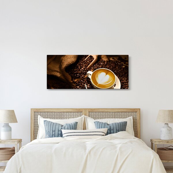 Kép - Egy csésze kávé (120x50 cm)