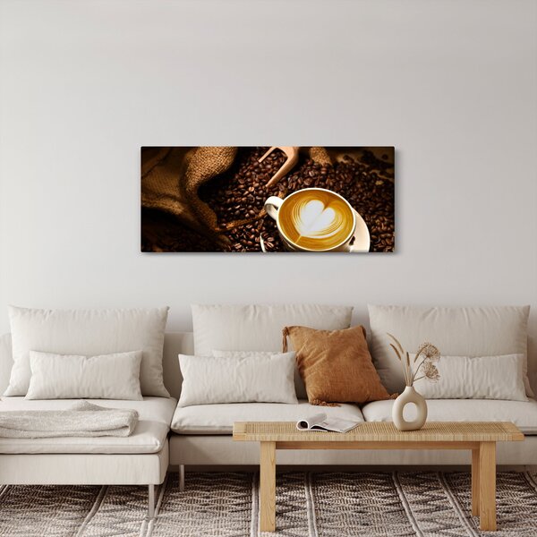 Kép - Egy csésze kávé (120x50 cm)