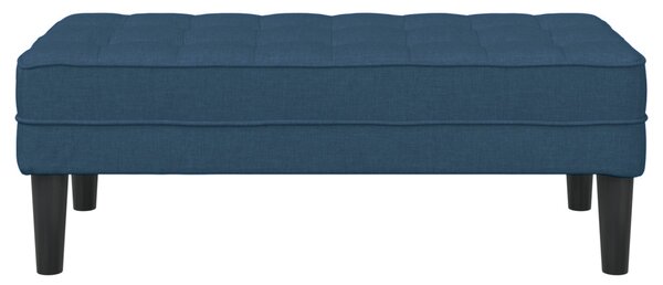 VidaXL pad párnával Kék 113 x 57 x 39 cm szövet