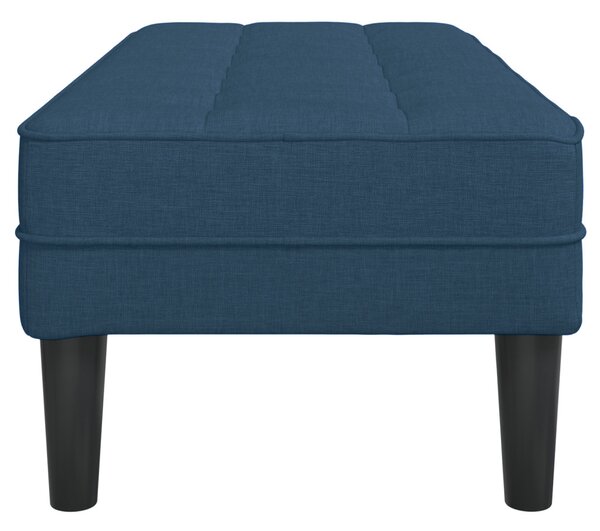 VidaXL pad párnával Kék 113 x 57 x 39 cm szövet