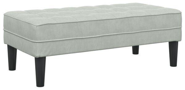 Pad Világosszürke 113 cm Velúr