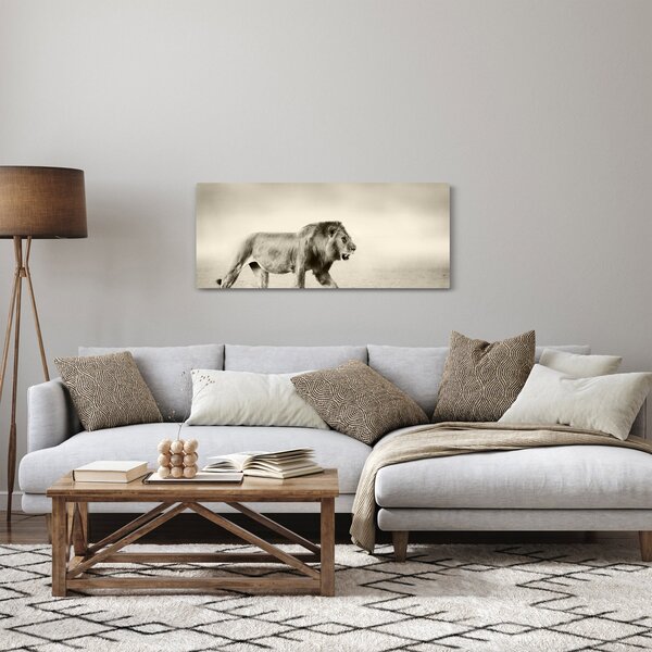 Kép - Az éhes oroszlán (120x50 cm)