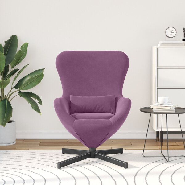 Tojásfotel Lila 63 x 73 x 90 cm Bársony