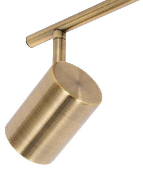 Modern mennyezeti lámpa bronz 5-lámpás állítható téglalap alakú - Jeana