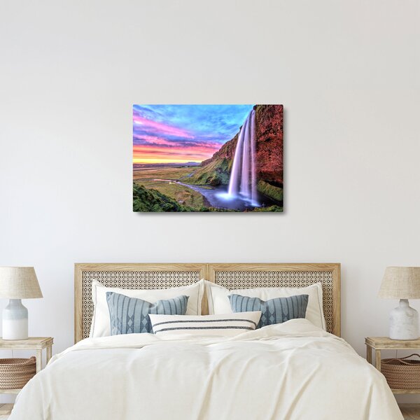 Kép - Seljalandsfoss vízesés (70x50 cm)