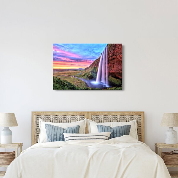 Kép - Seljalandsfoss vízesés (90x60 cm)