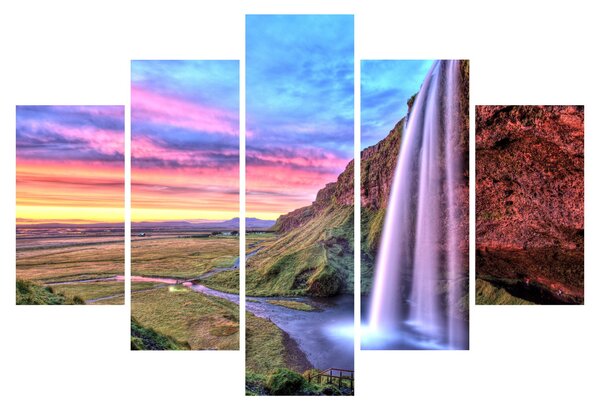Kép - Seljalandsfoss vízesés (150x105 cm)