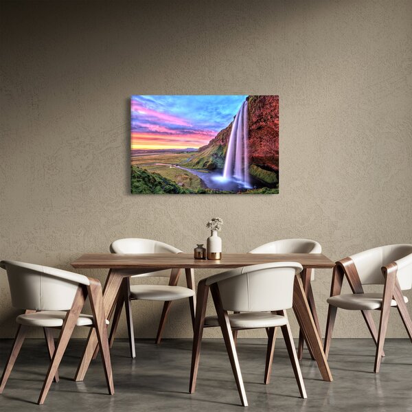 Kép - Seljalandsfoss vízesés (90x60 cm)
