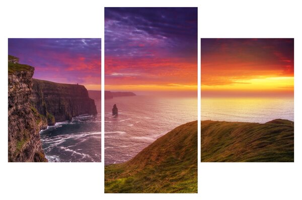 Kép - Cliffs of Moher (90x60 cm)