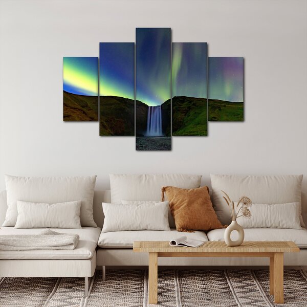 Kép - Aurora Borealis Izlandon (150x105 cm)