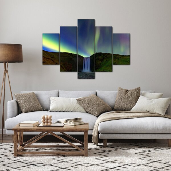 Kép - Aurora Borealis Izlandon (150x105 cm)