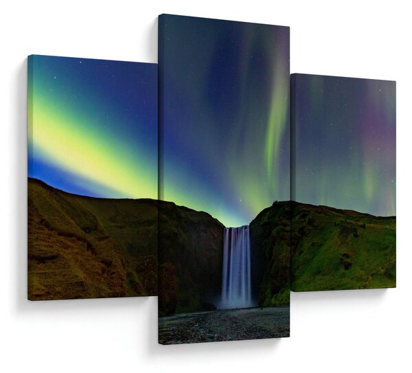 Kép - Aurora Borealis Izlandon (90x60 cm)