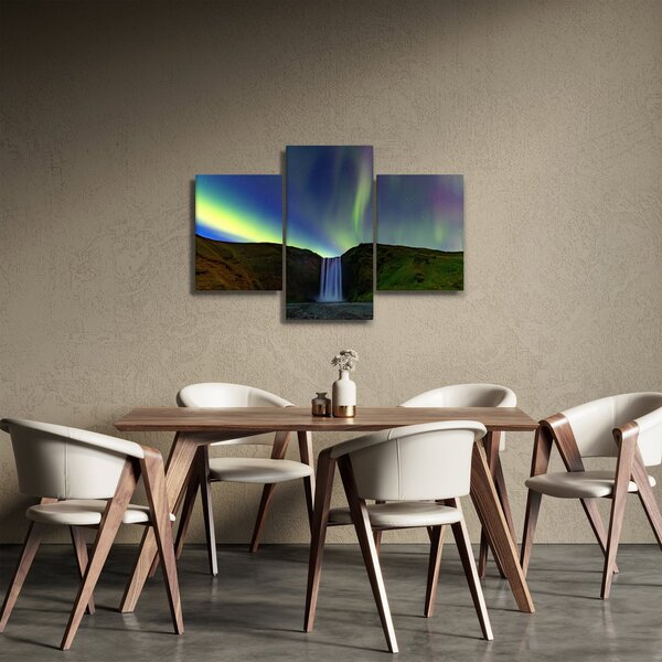 Kép - Aurora Borealis Izlandon (90x60 cm)