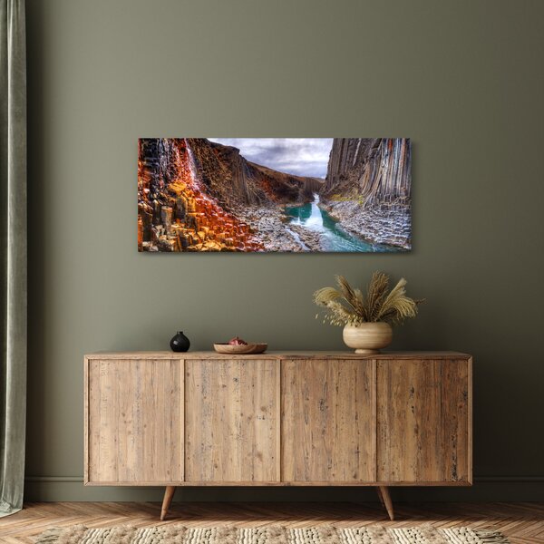 Kép - Studlagil kanyon (120x50 cm)