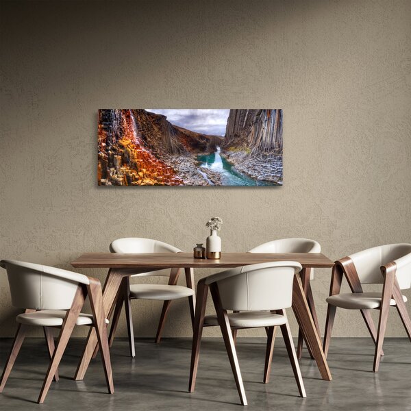 Kép - Studlagil kanyon (120x50 cm)