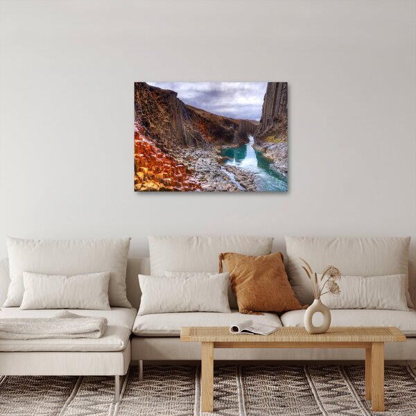 Kép - Studlagil kanyon (70x50 cm)