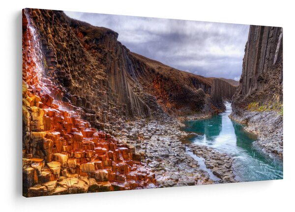 Kép - Studlagil kanyon (90x60 cm)
