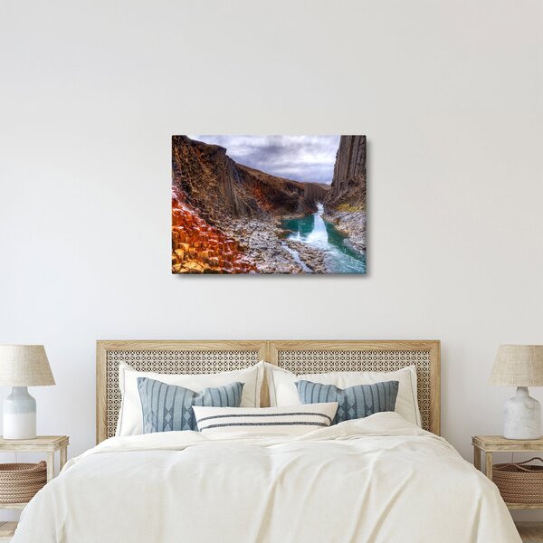 Kép - Studlagil kanyon (70x50 cm)