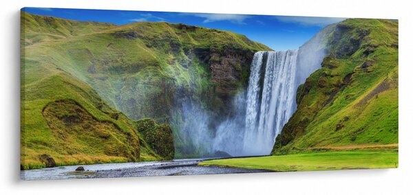 Kép - Seljalandsfoss vízesés (120x50 cm)