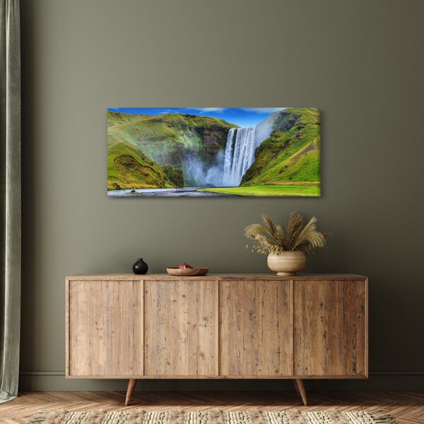 Kép - Seljalandsfoss vízesés (120x50 cm)