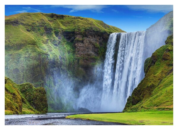 Kép - Seljalandsfoss vízesés (70x50 cm)