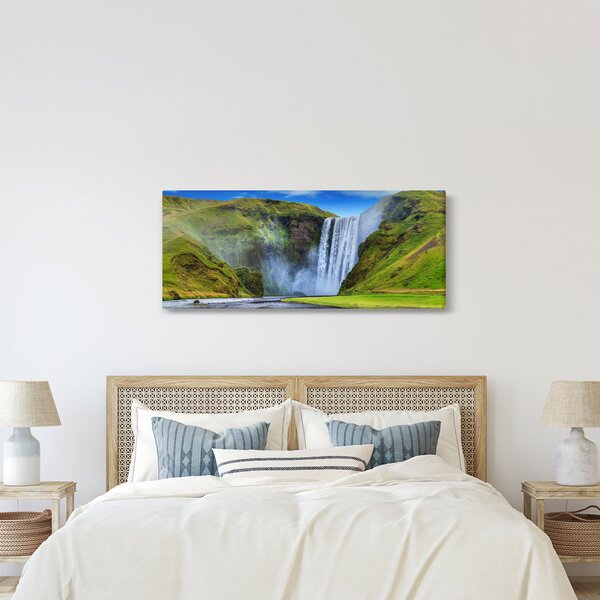 Kép - Seljalandsfoss vízesés (120x50 cm)