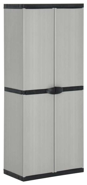 VidaXL Kert Tárolószekrény – 3 Polc – 168 cm
