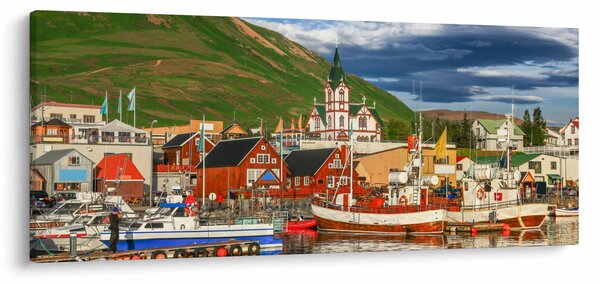 Kép - Húsavík (120x50 cm)