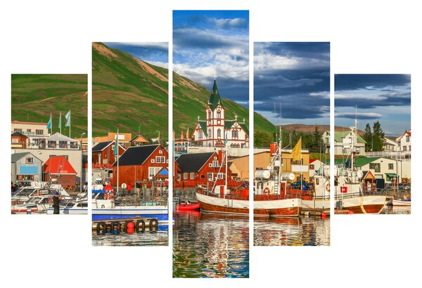 Kép - Húsavík (150x105 cm)